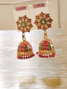 Combo Of 5 Colourful Jhumkas
