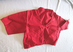 Black And Red Saree (Women's)