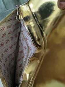 Elegant Gold Clutch Bag