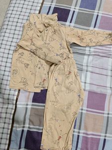 Orange Night wear- baby girl