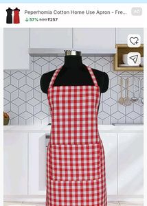 Cotton Home Apron