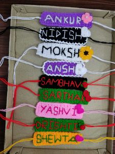 Cute Crochet Rakhi collection 🫶