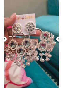 Statement Kundan Earrings