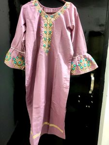 Embroidered Kurta