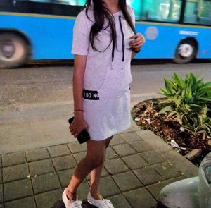 Mini Hoodie Dress