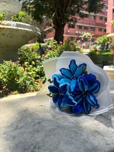 blue bloom bouquet