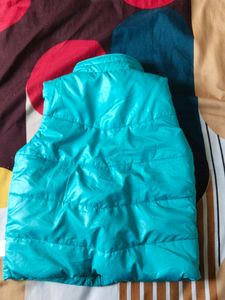 Blue Puffer Vest