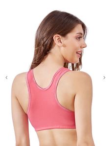 AJIO Hot Pink Sports Bra