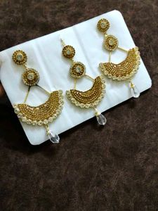 Stone studded Designer Earrings