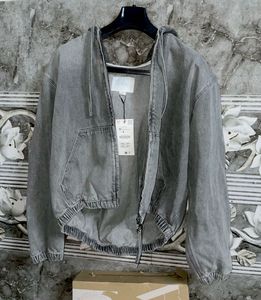 ZARA WASHED HOODED JACKET