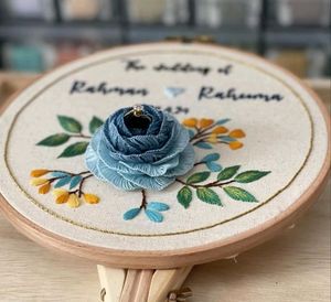Ring Holder Engagement Hoop