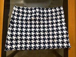 Houndstooth Mini Skirt
