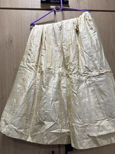 Elegant Beige Embroidered Anarkali