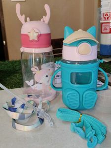Cute Kids Sipper Bottles