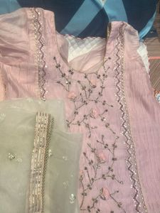 Elegant Pink Kurta Set with Dupatta