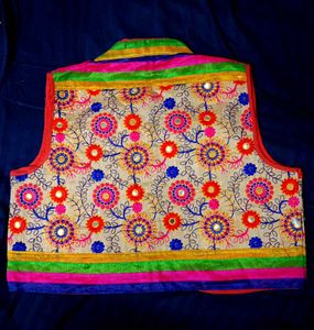 Navratri Embroidered Ethnic Jacket/Waistcoat