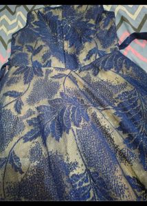 Beautiful Navy Blue Gown