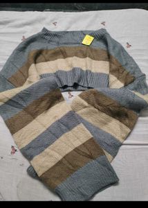 Striped Cropped Sweater