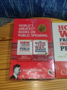 Dale Carnegie 3 Books Set