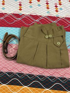 Stylish Khaki Shorts with Belt