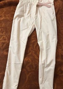 Formal Trousers With Belt