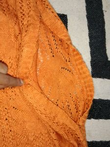 Ladies Top Orange Colour