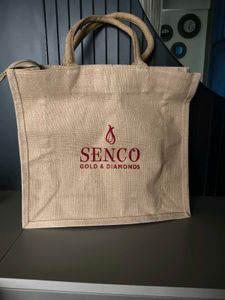 SENCO Jute Tote Bag