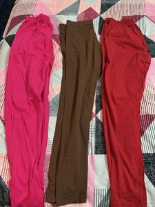 3 Pairs Comfortable Leggings