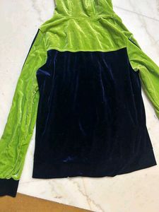 Velvet Hoodie Jacket
