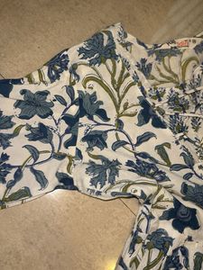 Boho Floral Print Tunic