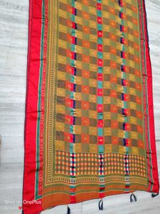 🇳🇿💫💗 Multicolour Elegant Checked Saree