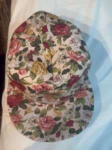 Floral Print Baseball Cap