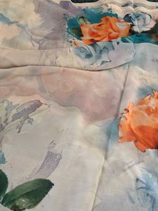 Vibrant Floral Saree