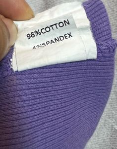 Purple Cold Shoulder Top