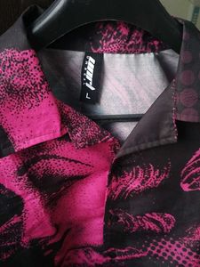 Printed party resort shirt UNRL