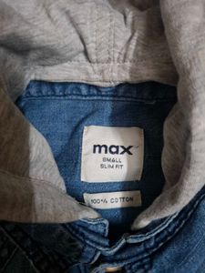 Hooded Denim Jacket