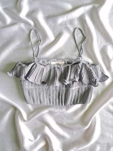 Blue Love Bonita Crop Top