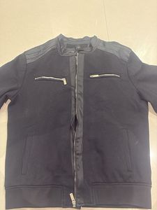 Stylish Black Bomber Jacket