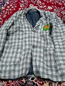 Plaid Blazer