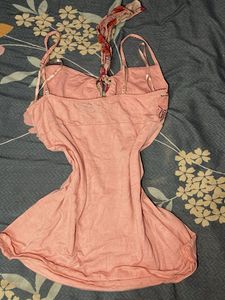 a beautiful pink top