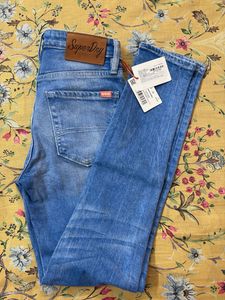 Superdry Blue Denim Jeans Brand new