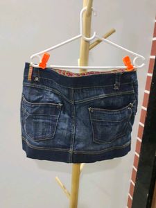 Short Denim Skirt