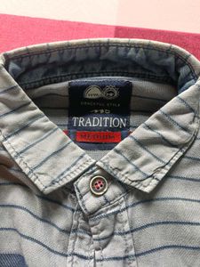 Stylish Striped Men's Casual Shirt