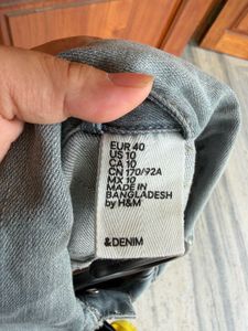 H&amp;M Light Wash Denim Vest ( unused )