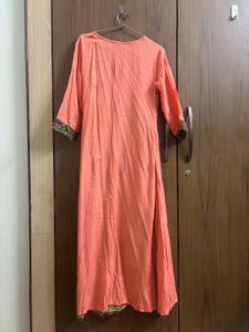 Beautiful Coral Printed Kurta