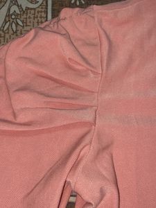 Cute Pink Puff Sleeve Top
