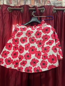 Floral A-Line Skirt