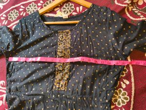 black  Ethnic Gown