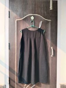 Sleeveless V-Neck Dress