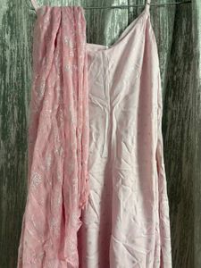 Pink kurta set